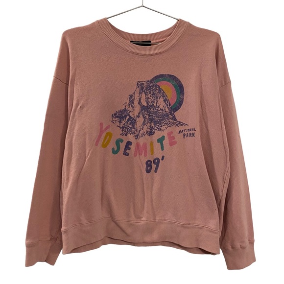 PacSun Sweaters - PacSun L.A. Hearts Yosemite ‘89 National Park Pastel Crewneck Sweater